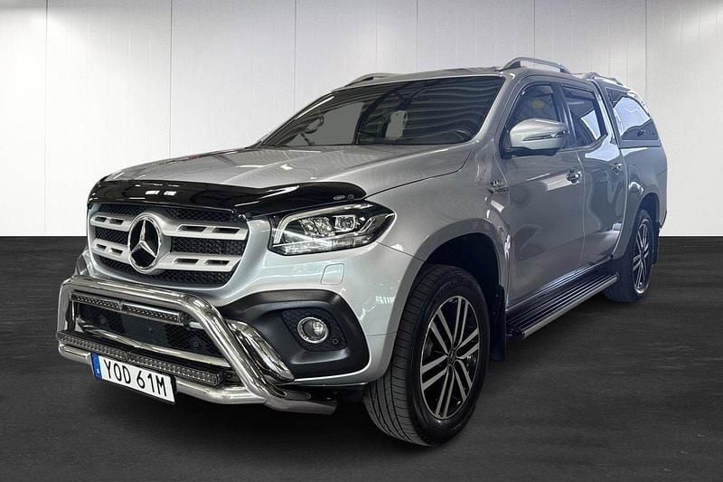 Silver Begagnad 2019 Mercedes X350 Pickup | 562 500 kr (Dyr) - Bild 1/4
