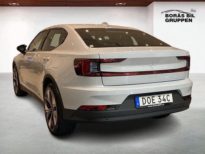 Begagnad Polestar 2 Long Range Single Motor 219 kW (299 HK) 2023 Silver Halvkombi