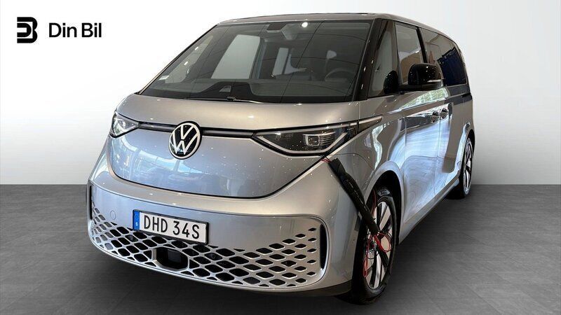 Silver Ny 2025 VW ID. Buzz Pro Van | 674 600 kr (Marknadspris) - Bild 1/4