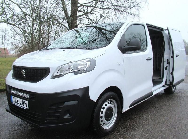 Vit Begagnad 2022 Peugeot Expert Van | 293 750 kr (Marknadspris) - Bild 1/4