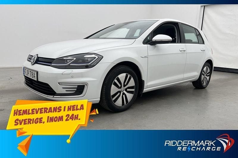 Vit Begagnad 2020 VW e-Golf Active Halvkombi | 204 800 kr (Marknadspris) - Bild 1/3