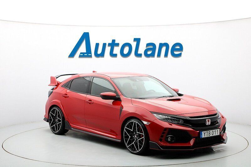 Röd Begagnad 2017 Honda Civic Type R Halvkombi | 339 900 kr (Dyr) - Bild 1/3