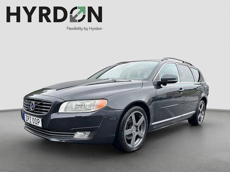 Mörkgrå (grå) Begagnad 2014 Volvo V70 Momentum Kombi | 119 000 kr (Marknadspris) - Bild 1/4