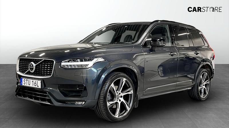 Grå Begagnad 2020 Volvo XC90 SUV | 389 900 kr (Marknadspris) - Bild 1/4