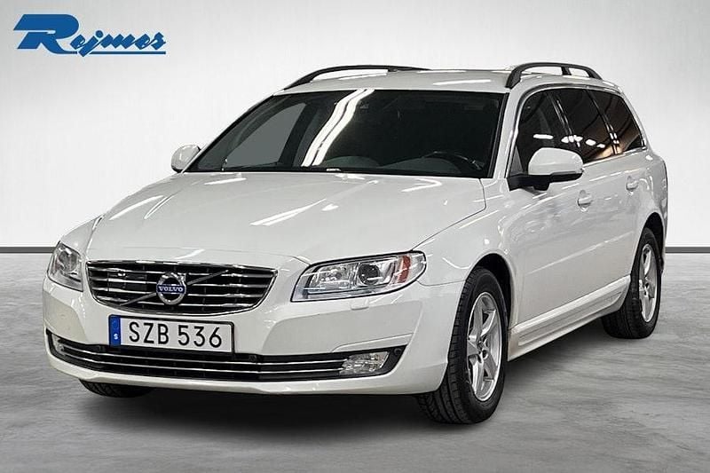 Vit Begagnad 2015 Volvo V70 Business Edition Kombi | 139 100 kr (Lite dyr) - Bild 1/4