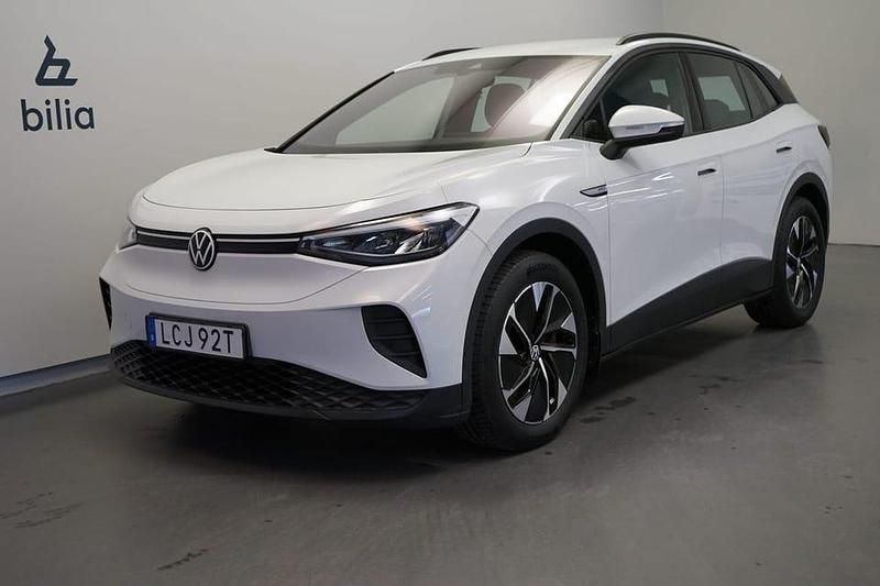 Vit Begagnad 2021 VW ID.4 Pro Performance SUV | 259 500 kr (Marknadspris) - Bild 1/4