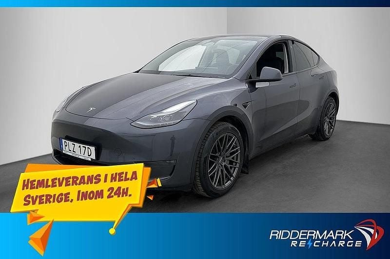 Begagnad Tesla Model Y Long Range AWD 378 kW (514 HK) 2023 Grå SUV