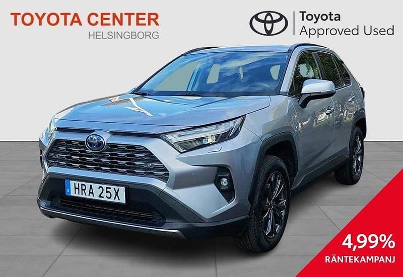 Silver Begagnad 2023 Toyota RAV4 Hybrid Executive SUV | 399 900 kr (Marknadspris) - Bild 1/3