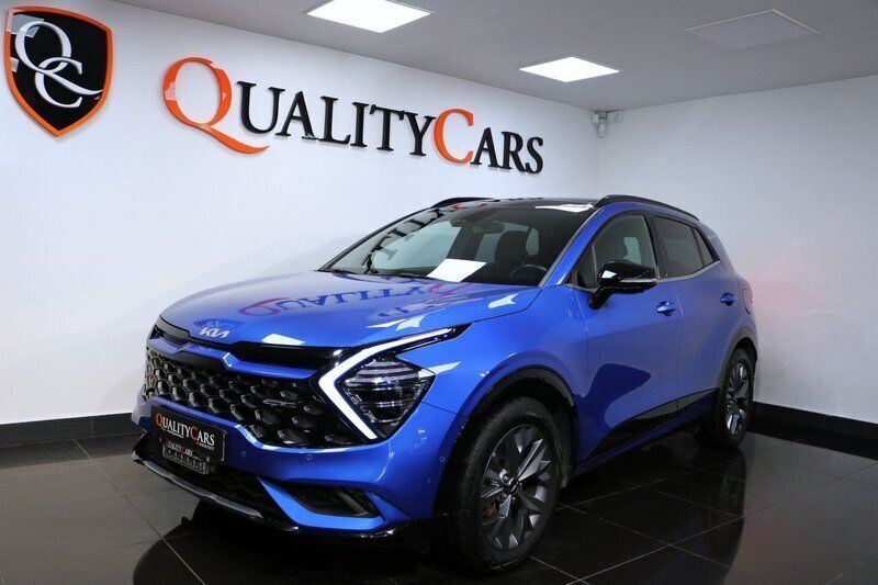 Blå Begagnad 2022 Kia Sportage 3 SUV | 339 000 kr (Bra pris) - Bild 1/4