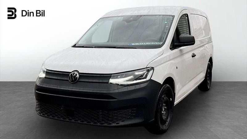 Vit (candyvit) Ny 2025 VW Caddy Maxi Minibuss | 434 750 kr (Marknadspris) - Bild 1/4
