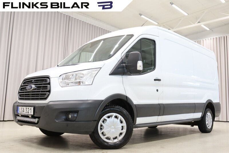 Vit (frozen white) Begagnad 2019 Ford Transit Van | 219 900 kr (Lite dyr) - Bild 1/4