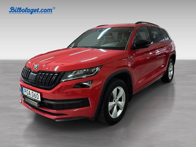 Röd Begagnad 2019 Skoda Kodiaq SUV | 319 000 kr (Lite dyr) - Bild 1/4