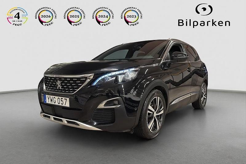 Begagnad Peugeot 3008 GT-line 165 HK (121 kW) 2017 Svart SUV