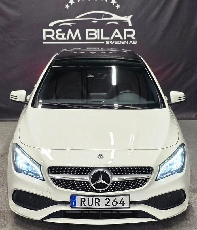 Begagnad Mercedes CLA220 AMG 177 HK (130 kW) 2017 Vit Sedan