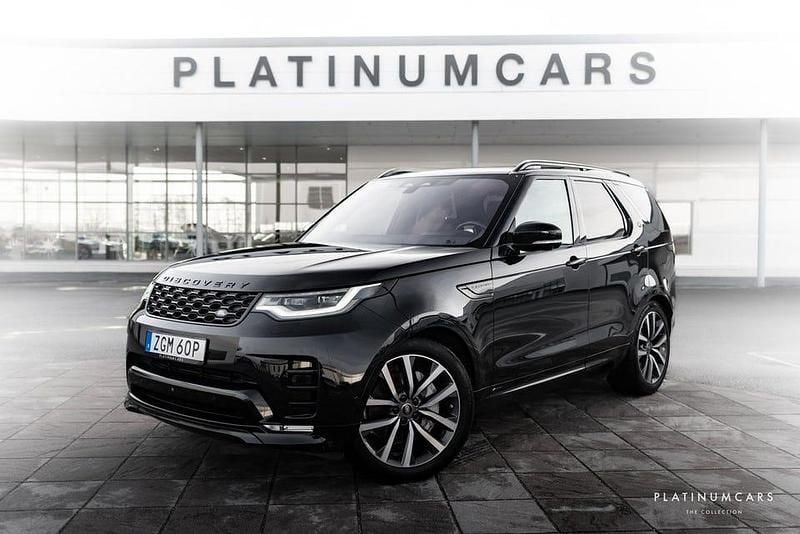 Santorini svart Begagnad 2021 Land Rover Discovery 5 SE Dynamic SUV | 549 000 kr (Marknadspris) - Bild 1/4