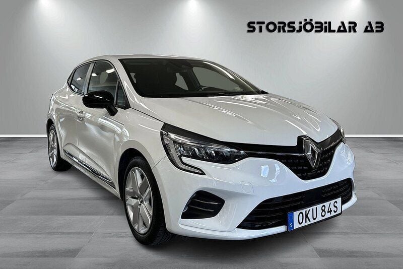 Vit Begagnad 2020 Renault Clio V Zen Halvkombi | 151 000 kr (Marknadspris) - Bild 1/4