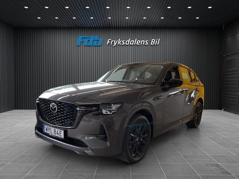 Grå Begagnad 2022 Mazda CX-60 Homura-Line SUV | 399 000 kr (Lite dyr) - Bild 1/4