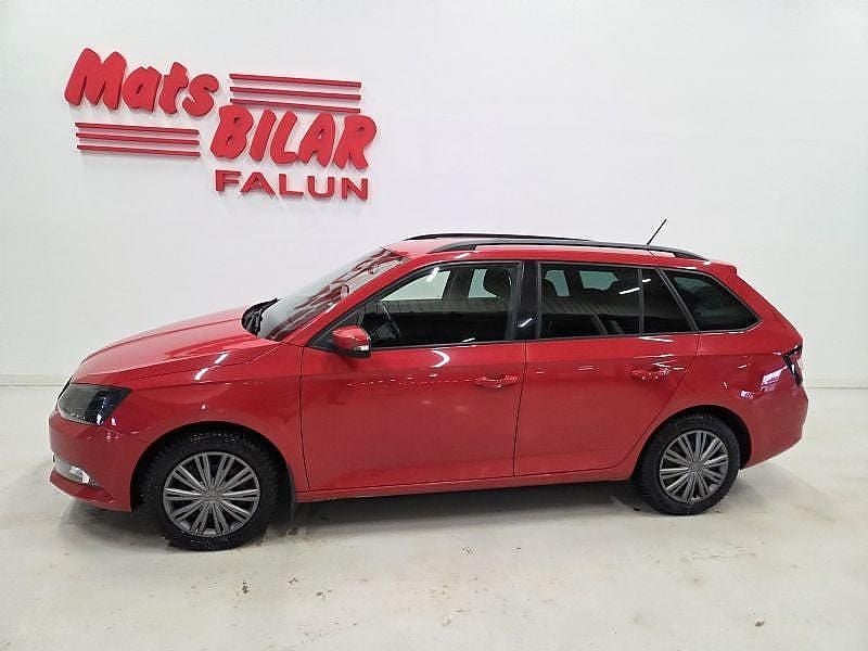 Begagnad Skoda Fabia Style 110 HK (80 kW) 2015 Röd Kombi