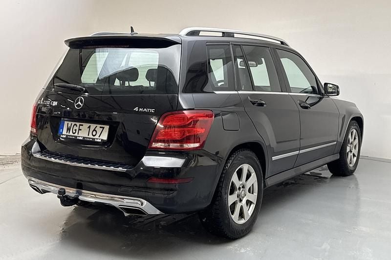 Begagnad Mercedes GLK220 170 HK (125 kW) 2013 Svart SUV