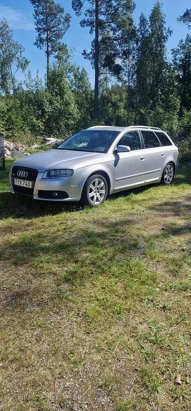 Silver Begagnad 2008 Audi A4 S-Line Kombi | 15 000 kr (Superpris) - Bild 1/4