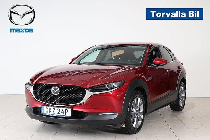 Röd Begagnad 2019 Mazda CX-30 Sky SUV | 244 900 kr (Marknadspris) - Bild 1/4