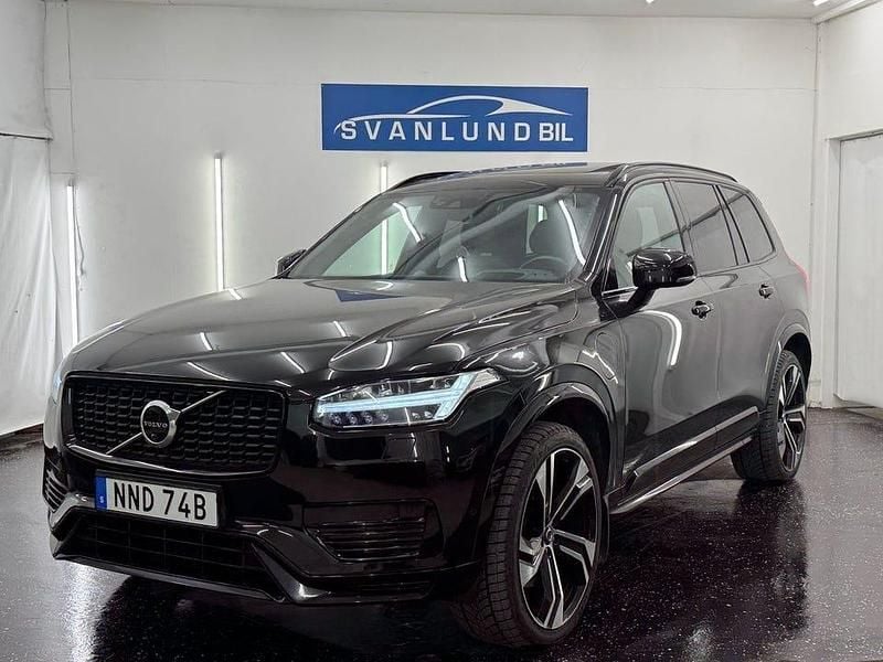 Begagnad Volvo XC90 R-Design 392 HK (288 kW) 2021 Svart SUV