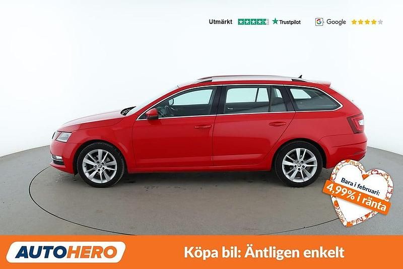 Begagnad Skoda Octavia Style 151 HK (111 kW) 2018 Röd Kombi