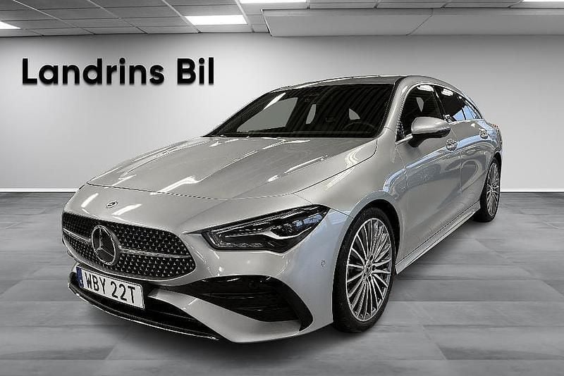 Begagnad Mercedes CLA200 Shooting Brake Advanced 163 HK (119 kW) 2025 Silver Kombi