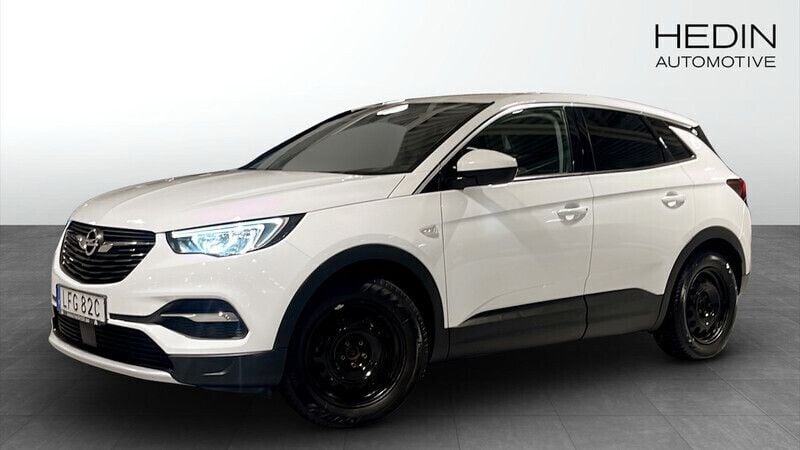 Vit (white) Begagnad 2020 Opel Grandland X Dynamic SUV | 149 900 kr (Bra pris) - Bild 1/4