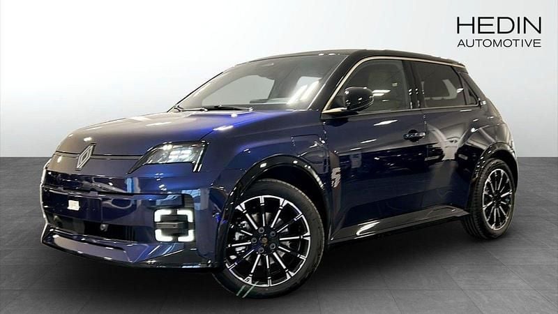 Blå (blue) Ny 2025 Renault R5 Techno Halvkombi | 435 600 kr - Bild 1/4