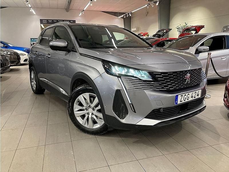 Grå Begagnad 2021 Peugeot 3008 Allure SUV | 229 900 kr (Marknadspris) - Bild 1/4