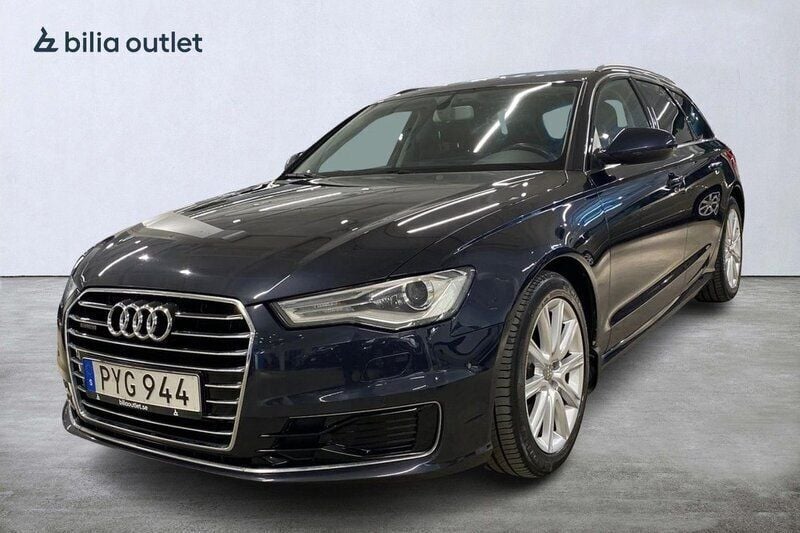 Blå Begagnad 2015 Audi A6 Sport Kombi | 229 900 kr (Lite dyr) - Bild 1/4