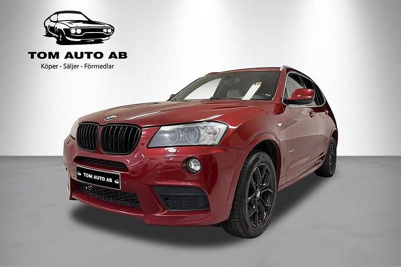 Röd Begagnad 2012 BMW X3 M Sport SUV | 129 900 kr (Marknadspris) - Bild 1/4