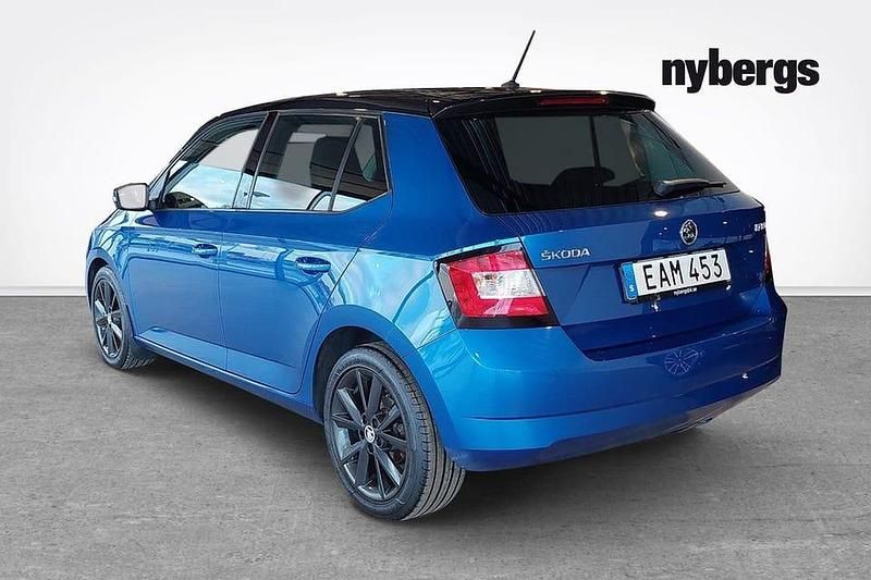 Begagnad Skoda Fabia Style 112 HK (82 kW) 2017 Blå