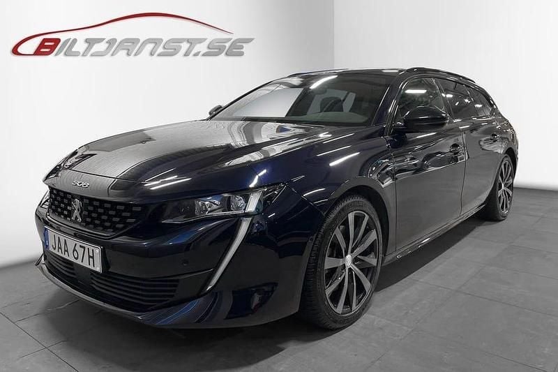Blå Begagnad 2022 Peugeot 508 Premium Kombi | 289 900 kr (Marknadspris) - Bild 1/4