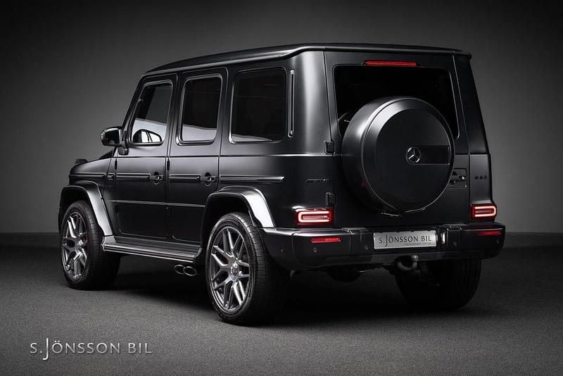Begagnad Mercedes G63 AMG Exclusive 585 HK (430 kW) 2024 Manufaktur nattsvart magno SUV