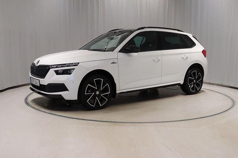Vit Begagnad 2022 Skoda Kamiq Monte Carlo SUV | 258 900 kr (Bra pris) - Bild 1/4