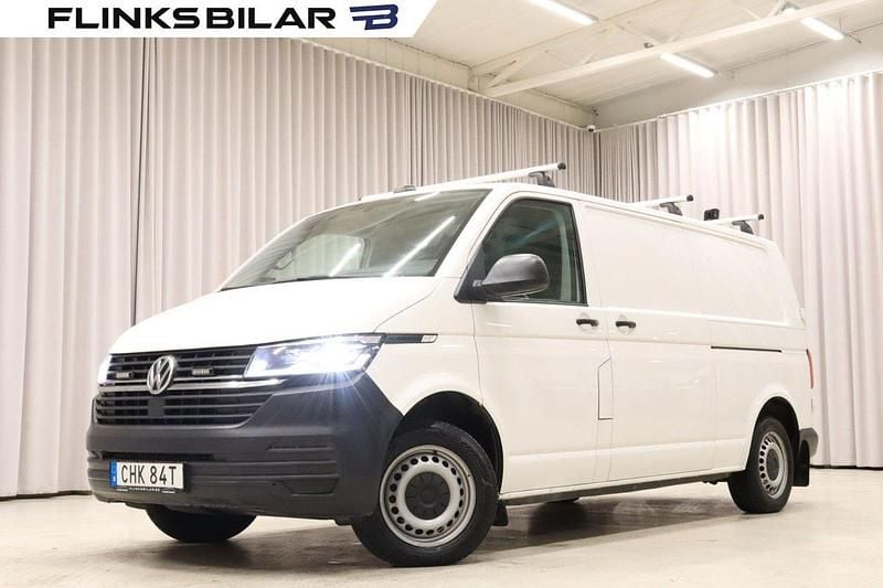 Vit Begagnad 2020 VW T6.1 Van | 349 800 kr (Marknadspris) - Bild 1/4