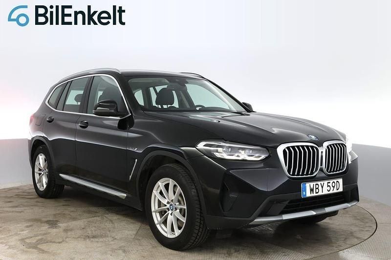 Svart Begagnad 2021 BMW X3 SUV | 379 900 kr (Marknadspris) - Bild 1/4