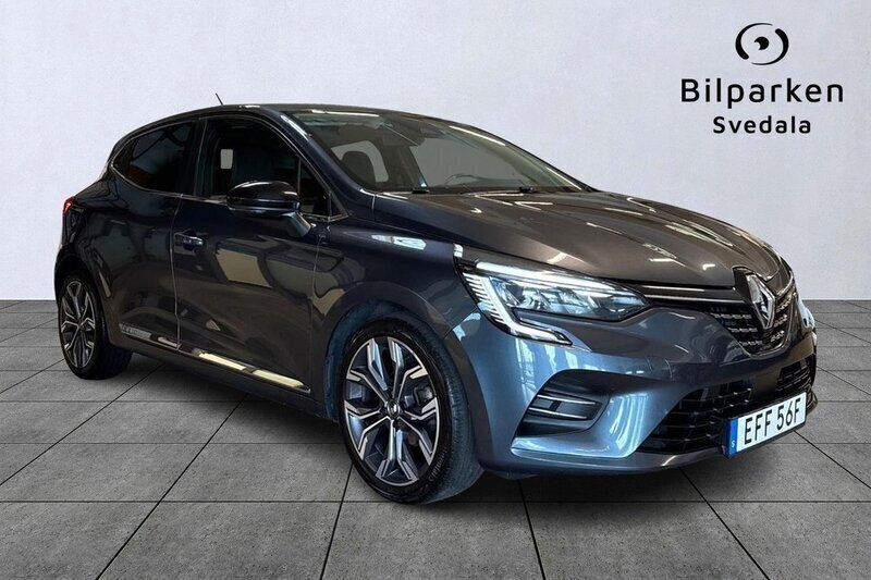 Grå Begagnad 2020 Renault Clio V Intens Halvkombi | 129 990 kr (Lite dyr) - Bild 1/4