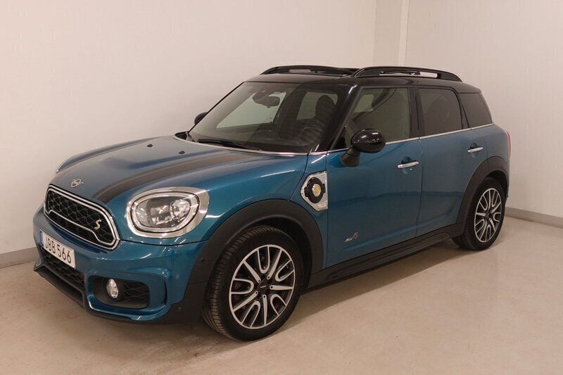 Blå Begagnad 2018 Mini John Cooper Works Countryman SUV | 179 898 kr - Bild 1/4