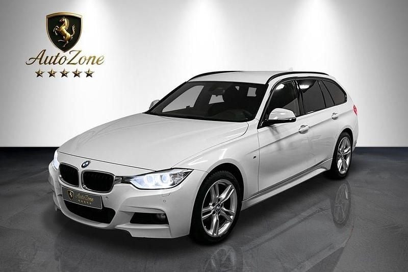 Vit Begagnad 2015 BMW 320 M Sport Kombi | 119 900 kr (Marknadspris) - Bild 1/4