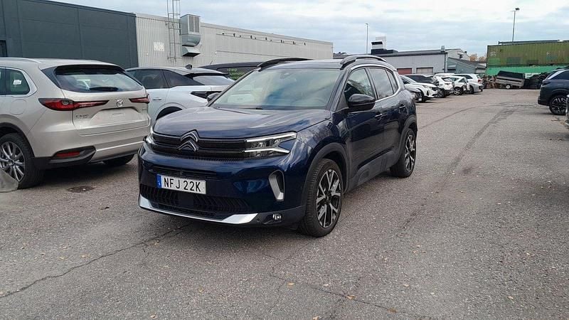 Blå Begagnad 2023 Citroën C5 Aircross Shine SUV | 269 900 kr (Bra pris) - Bild 1/4