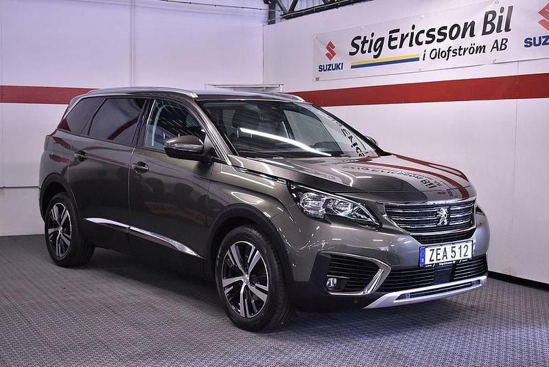 Okänd Begagnad 2018 Peugeot 5008 Allure Minibuss | 234 500 kr (Marknadspris) - Bild 1/4