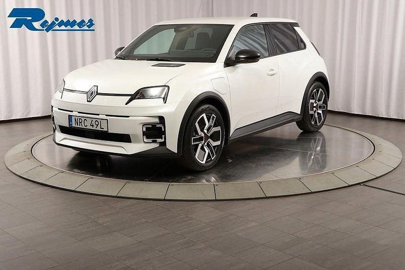 Vit Ny 2025 Renault R5 Techno Halvkombi | 402 900 kr (Marknadspris) - Bild 1/4