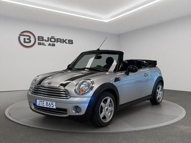 Ljusgrå Begagnad 2009 Mini Cooper Cabriolet Chili Cab | 68 500 kr - Bild 1/4