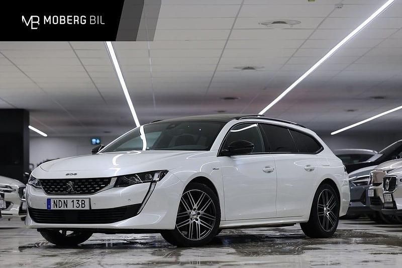Vit Begagnad 2021 Peugeot 508 SW Business-Line Kombi | 239 900 kr (Lite dyr) - Bild 1/2