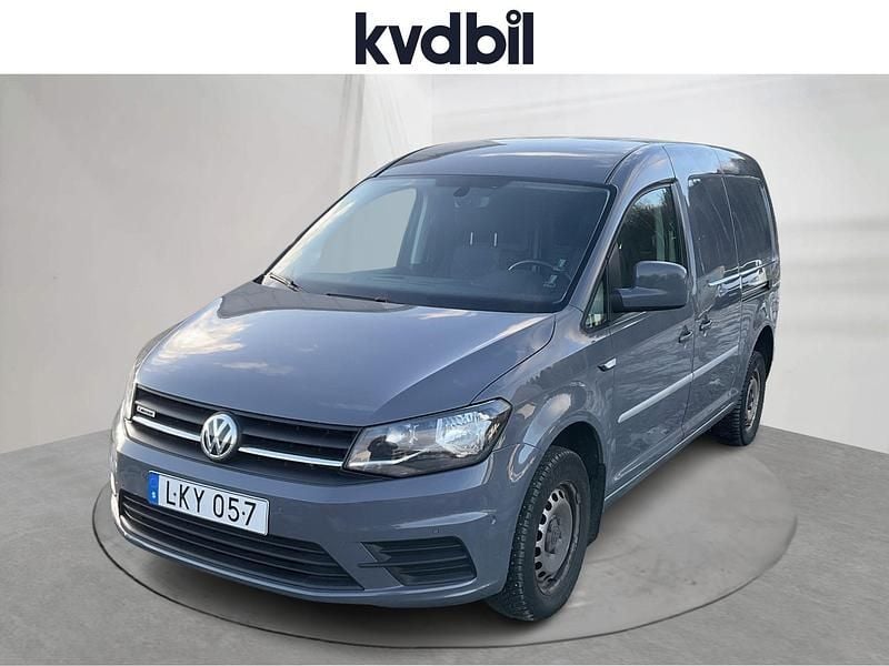 Grå Begagnad 2018 VW Caddy Maxi Minibuss | 149 000 kr (Superpris) - Bild 1/3