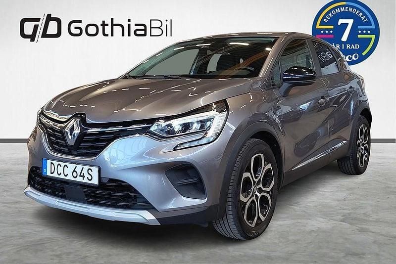 Begagnad Renault Captur Zen 140 HK (102 kW) 2021 Grå SUV
