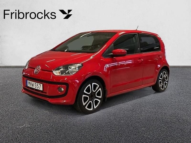 Röd Begagnad 2016 VW up! Halvkombi | 59 900 kr (Bra pris) - Bild 1/4